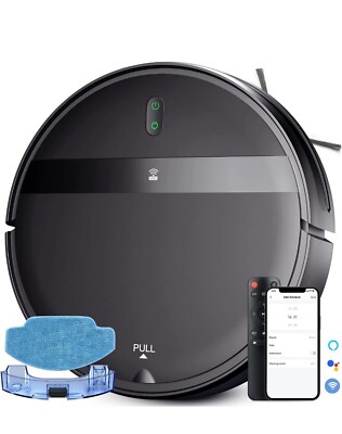 Kilgone G20 Robot Vacuum and Mop Combo for Home Smart Robotic Vacuum Alexa WiFi 