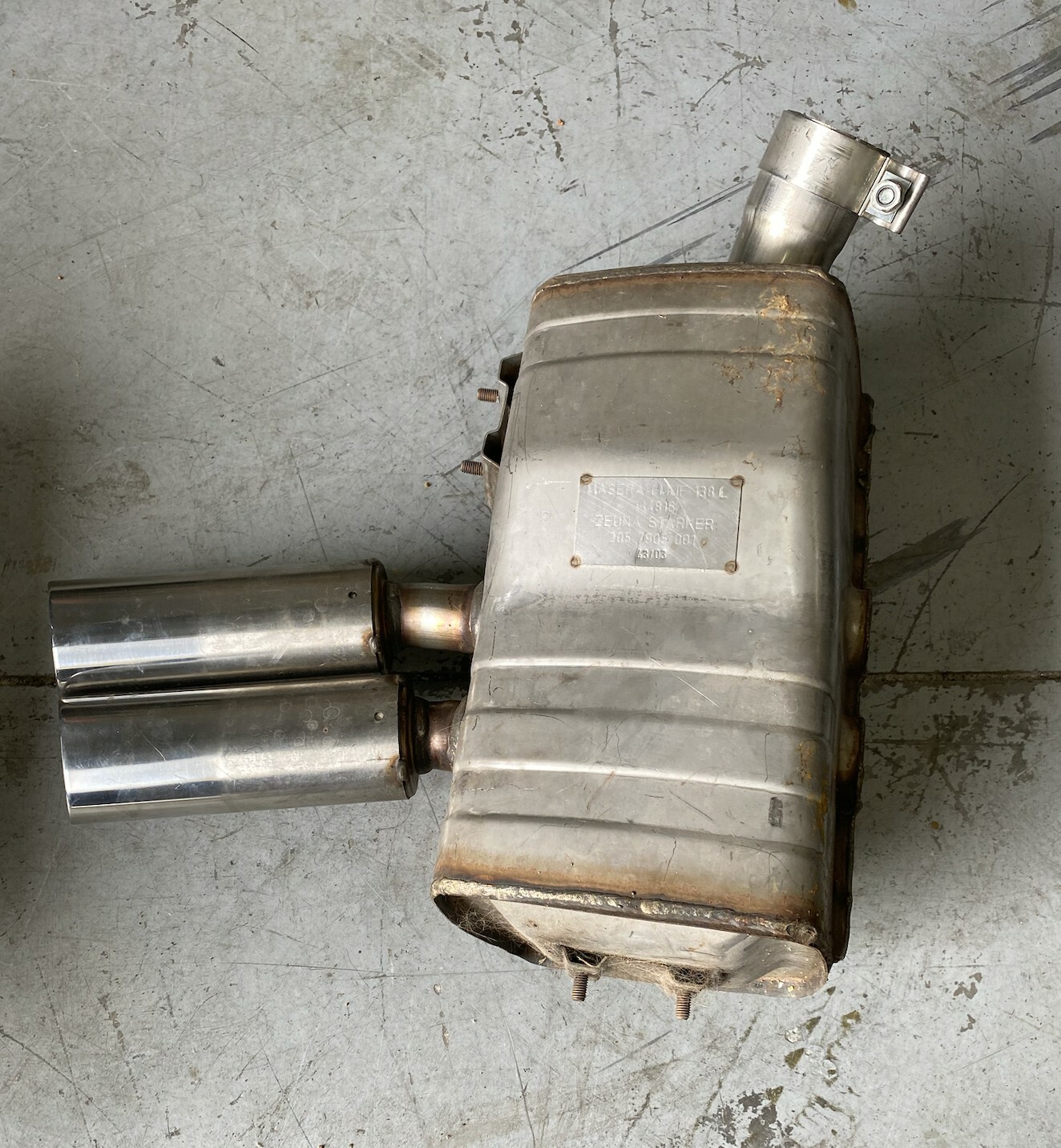 Maserati Coupe OEM Factory Genuine Original Stock Exhaust System & Pipe Tips