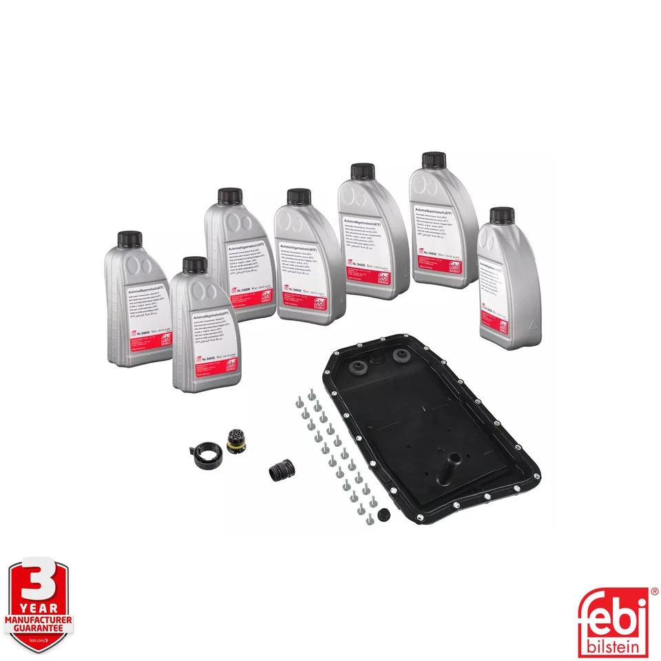 FEBI 171752 6HP GEARBOX SERVICE KIT ZF AUTO BMW E90 E60 E91 E92 X5 ATF FILTER