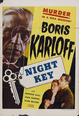 NIGHT KEY Movie POSTER 27x40 C Boris Karloff Jean Rogers Warren Hull Samuel S.