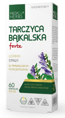 Medica Herbs Baikal-Helmkraut Baicalin Scutellaria Baicalensis 550mg 60 Kapseln