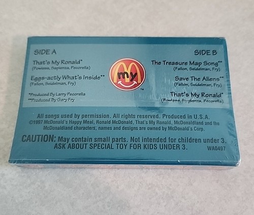 Lot of Ronald Mcdonald Cassette Tapes McDonald's 1994 / Set Of Two - Picture 5 of 5