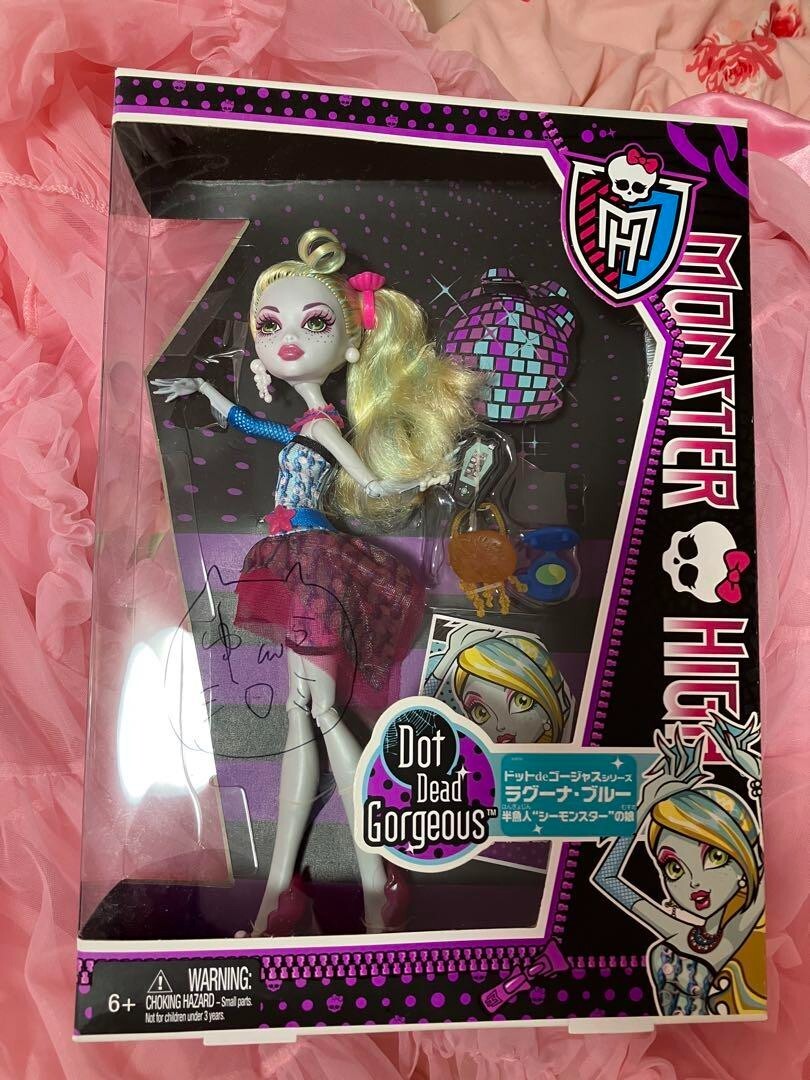 Mattel Monster High Laguna Blue Doll Figure Japan limited package