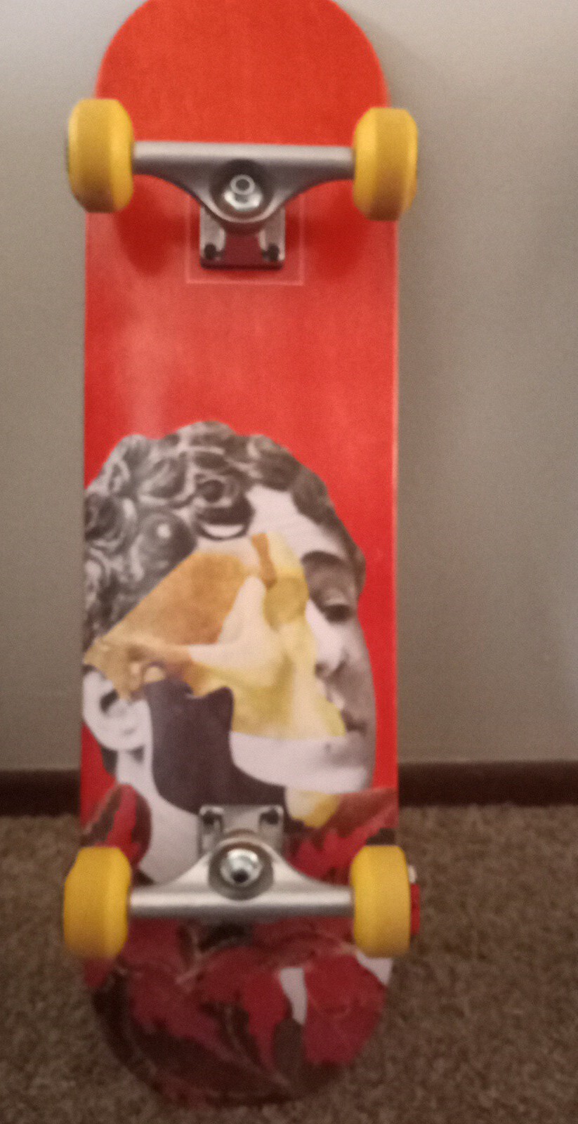 8.375" Perez Scorpion Pro Complete Thunders Reds Spitfire