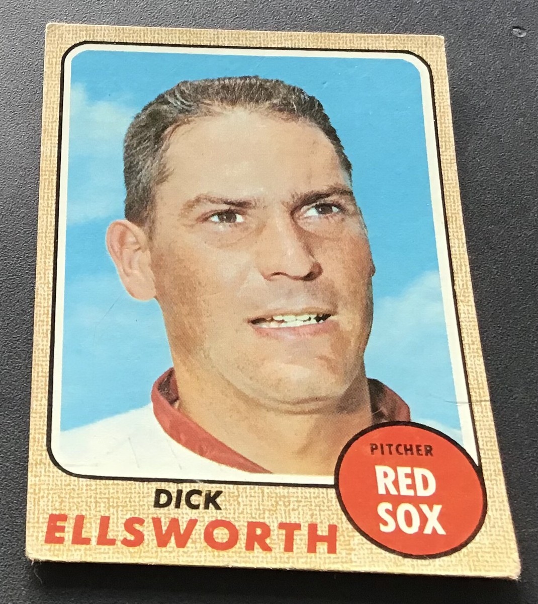1968 Topps Baseball Trading Card #406 Dick Ellsworth G-VG | eBay