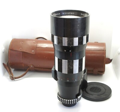 Rare Telephoto Enna Munchen Tele-Ennalyt 400 mm F4.5 Exakta mount