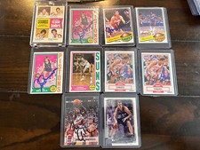 10 Auto Basketball Lot - Misc TTM Edwards Porter Mengelt Frank Johnson +++
