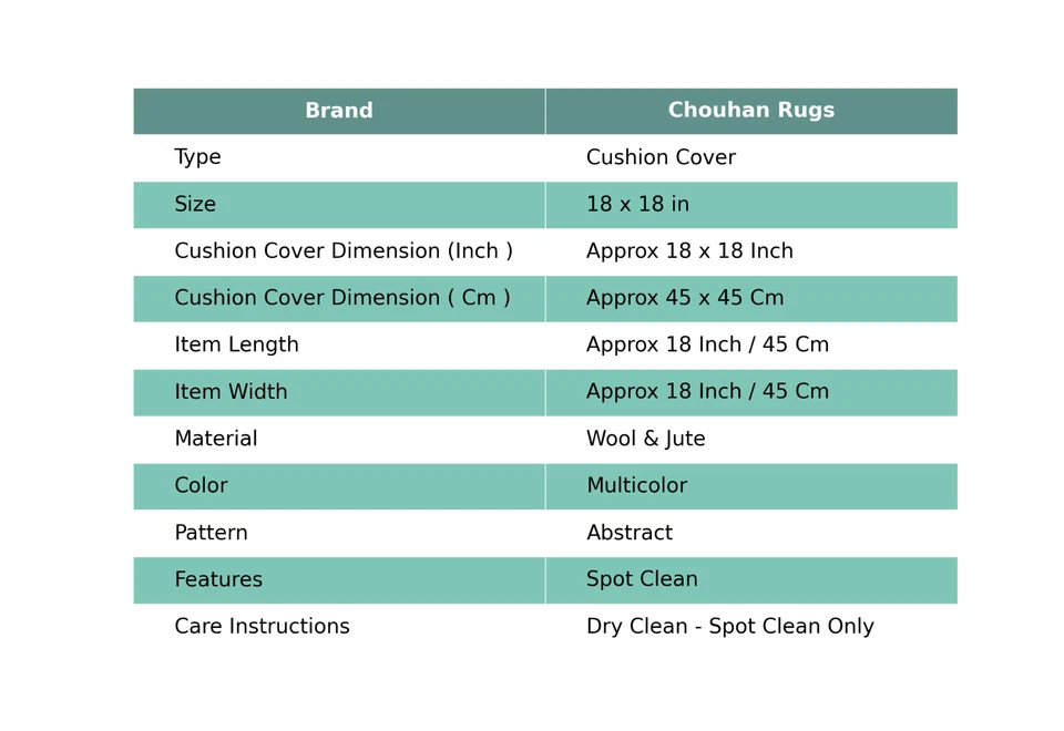 4 Pcs Lot Home Decor Jute Kilim Rugs 18 x 18 in Pillow Cover Case Cushion Room - Image 2 of 4