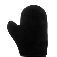 ROSE AND CARAMEL Extra Soft Luxury Velvet Deluxe Tanning Mitt for a Flawless Tan