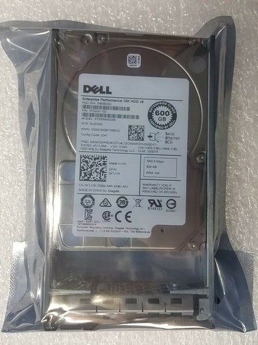 Dell 600GB SAS 10K 2.5” 6GBPS Hard Drive ST600MM0088 K1JY9 0K1JY9 / - Picture 1 of 5