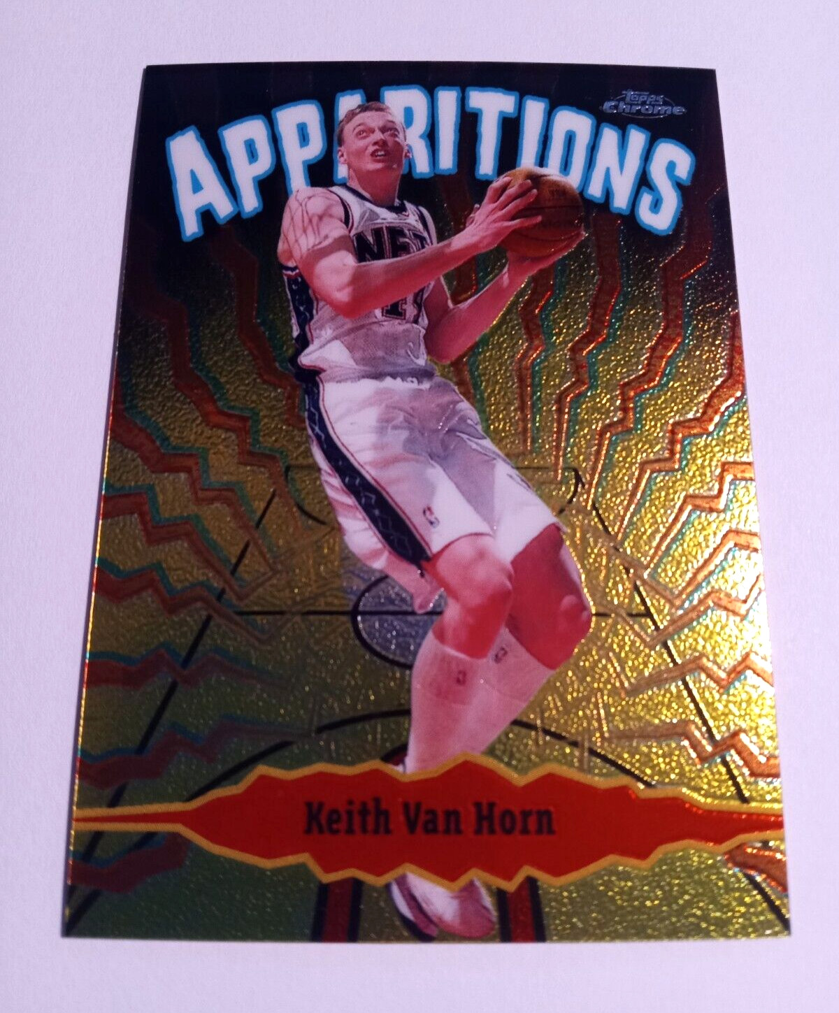 1998-99 Topps Apparitions Keith Van Horn Insert Card #A11 - Brooklyn Nets