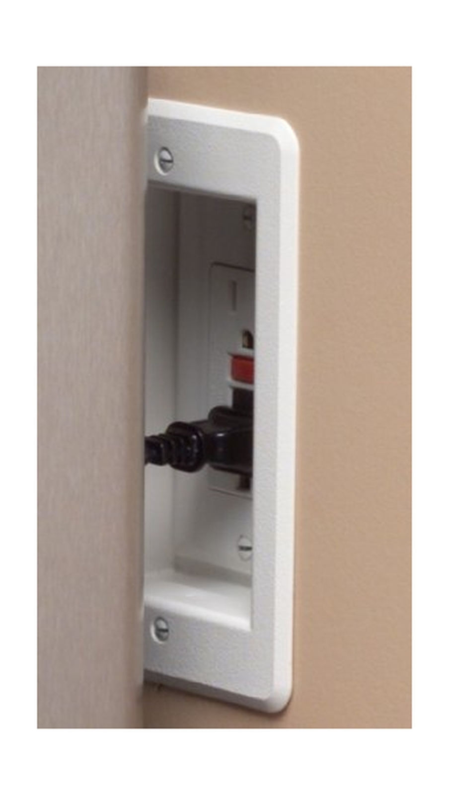 Arlington DVFR1W1 Recessed Electrical/Outlet Mounting Box, Single Gang