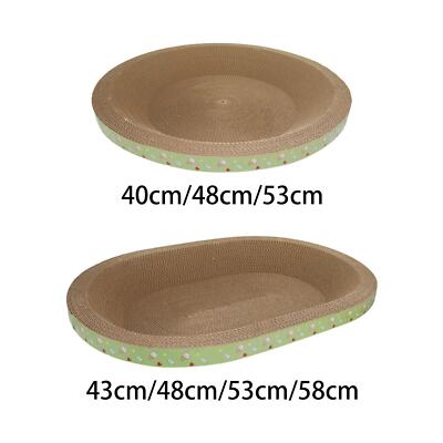 Katzenkratzer Pappbett Kratzunterlage Sofa Schlafen Spielen Pappe Lounge Bett