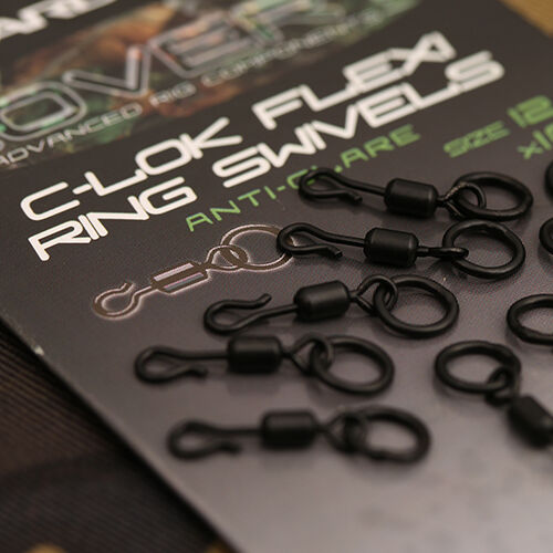 Gardner Tackle Covert Covert C-lok Flexi Ring Swivels size 12 - Picture 1 of 4