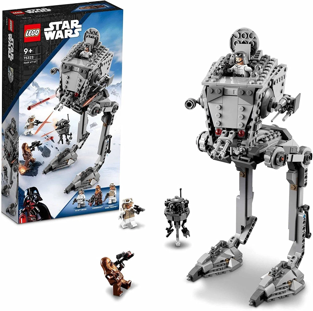 Lego Lego Star Wars Planet Hoth AT ST TM 75322 eBay