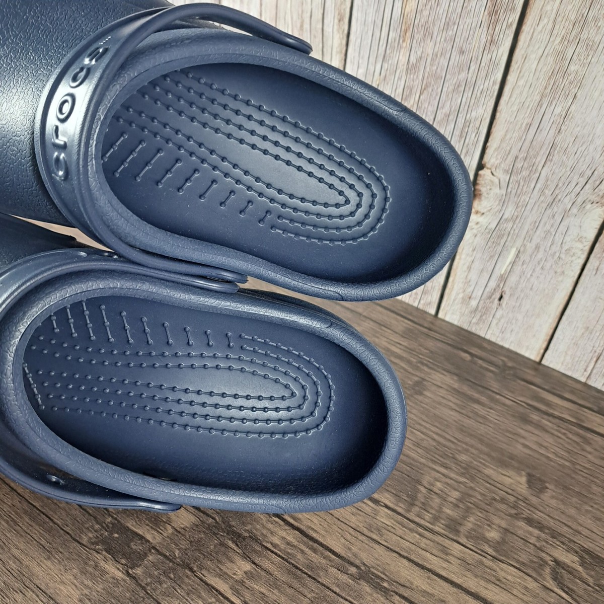 Crocs Bistro Work Slip On Clog Men\'s Sz 12 Navy (NWOB) Crocs Bistro Work Slip On Clog Men main image 2