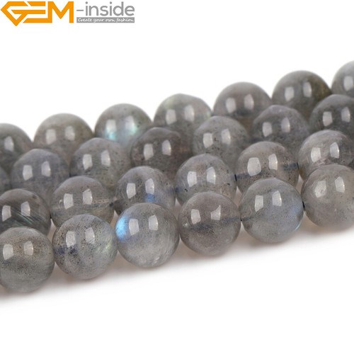 15" Natural Round Gemstone Beads Wholesale 6mm 8mm 10mm Spacer Lot Jewellery - Picture 191 of 385