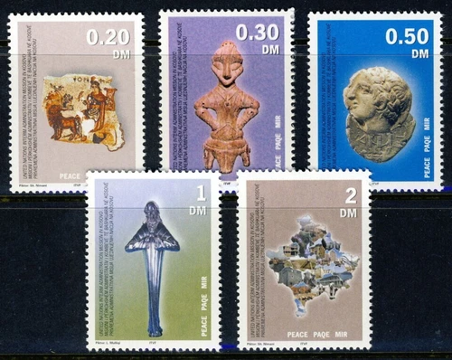 Albania Kosovo Kosova 2000 MNH** Full Set Stamps