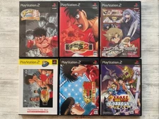 SONY PS2 Hajime no Ippo 1 2 & All Stars & Elemental Gelade & Darkness Century
