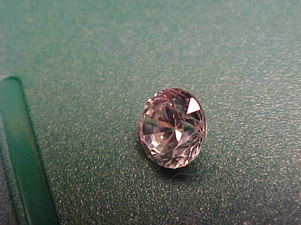 Cubic Zirconia 1 Carat Crown Spread Cubic Zirconia 58 Facets 6.5mm Lindenwolds