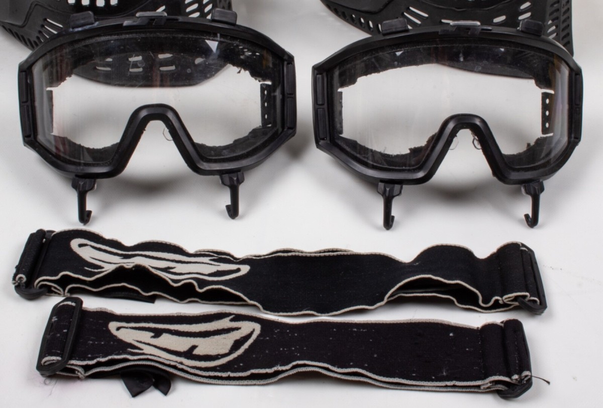 Lot De 2 Masques JT Paintball – Noir Xfire – Adulte – Besoin Mousse