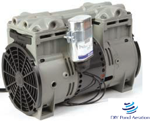 Thomas Vacuum Veneer PUMP Vacuum / Compressor 3+CFM 27"VAC Aerator 120