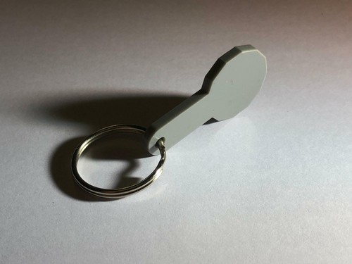 Shopping Trolley Token Reusable Keyring £1 Release Key - BUY 1 GET 2 more FREE! - Picture 11 of 20