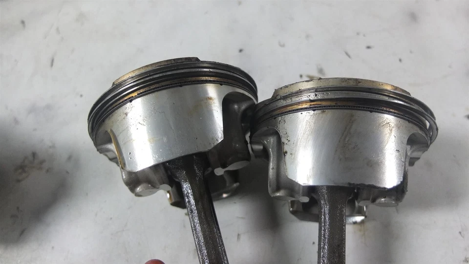 07 Kawasaki ZX 14 ZX14 ZX1400 Ninja Motor Pistones Varillas de conexión Foto 4 de 4