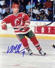 KIRK MULLER (6) New Jersey Devils Autographed 8x10 Photo