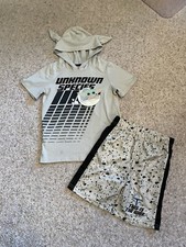 Boys Size 7 Star Wars Yoda Short Set