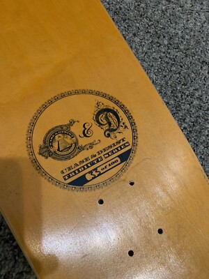 New 101 World Industries Natas Kaupas Devil Worship Skateboard