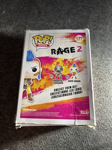 Funko Pop! Juegos: Rage 2 - Goon Squad figura de vinilo 572 rara coleccionable - Imagen 3 de 8