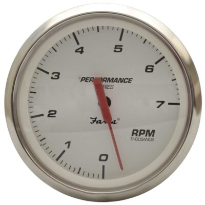 Faria Boat Tachometer Gauge TC9367B | Performance 3 1/4 Inch