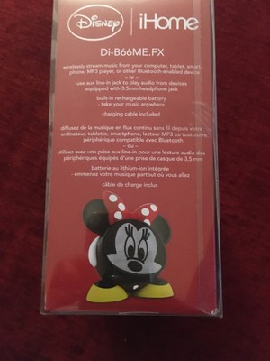 ihome minnie mouse bluetooth speaker