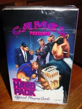 JOE CAMEL THE HARD PACK PLAYING CARDS 1991 RJRTC SEALED U.S. PLAYING CARD CO.