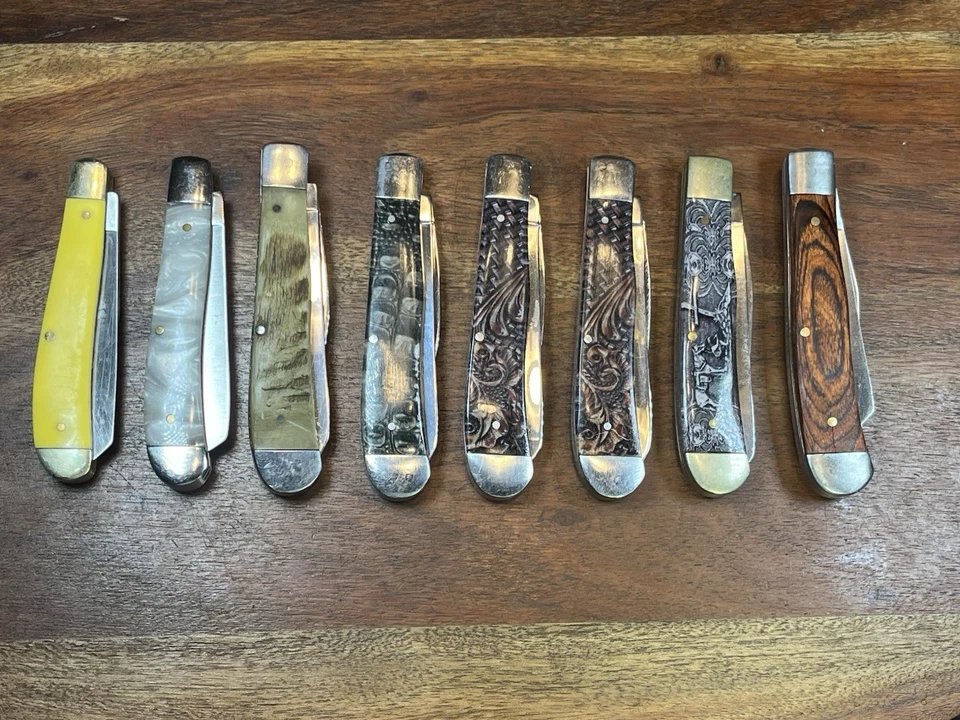 Cuchillos Trapper TSA CONFISCADOS Old Timer, Imperial, Circle SH, Otros (lote de 8) Foto 2 de 4