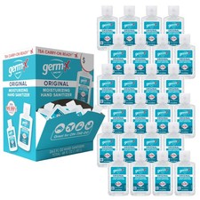 Germ-X Original Hand Sanitizer, 2 Fl oz Pack of 24 , Less Drying...
