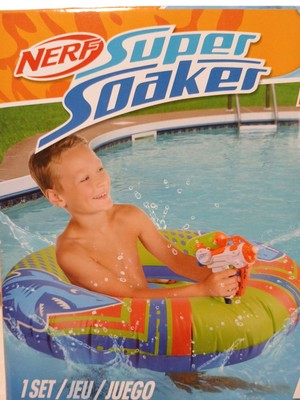 NERF Super Soaker Pool Blaster Cruiser Summer Water Game Play Kid Party Boy Girl
