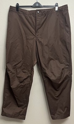 希少 00s nike nylon pants y2k テック系 茶色 人気 Nike Tech Woven Loose Fit Repel Pants Baroque Brown Men Size XXXL