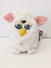 Vintage 1998 Original Furby Snowball White Model 70-800 READ
