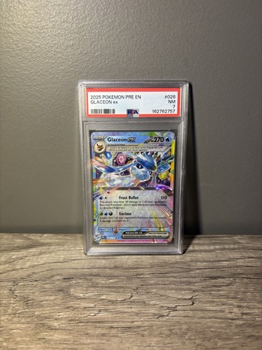 Glaceon ex graded PSA 7 for sale on eBay