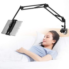 Tablet Stand Adjustable,Foldable Arm Stand for Bed,Aluminum Universal Flexibl...