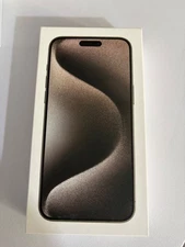 iPhone 15 Pro Max Natural Titanium Empty Box
