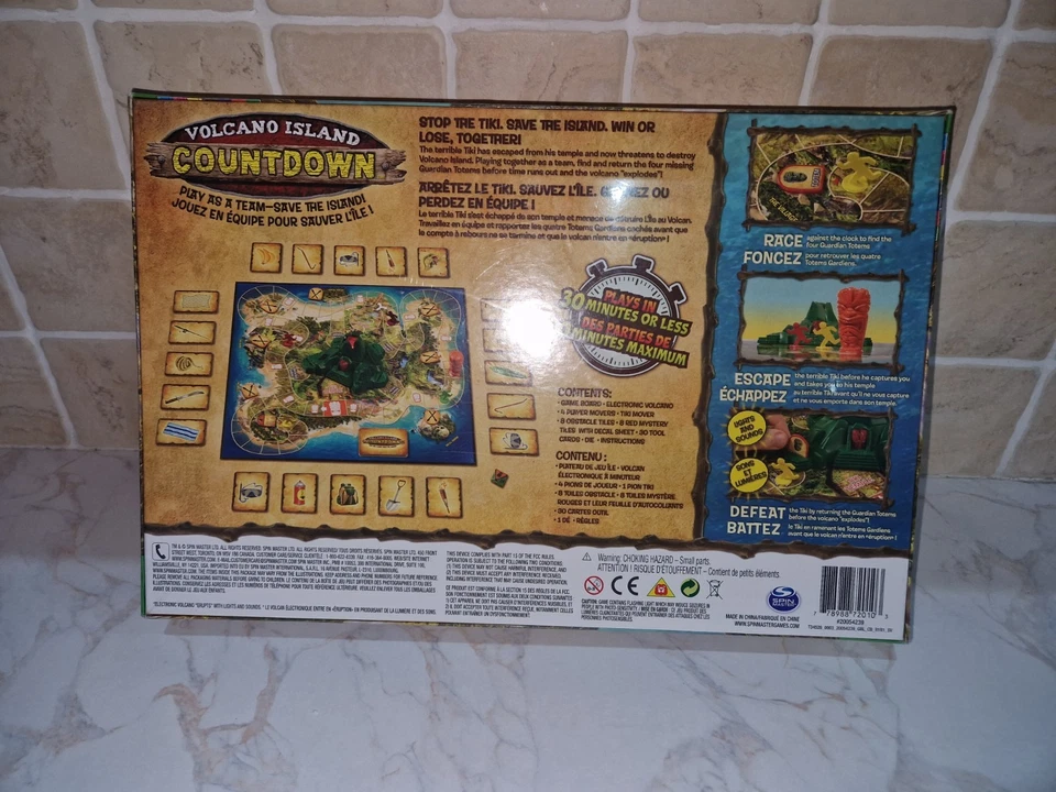 Volcano Island Countdown Electronic Board Game Brand New Sealed Party Game - Image 2 of 3