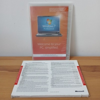 Microsoft Windows 7 Professional 32 Bit Version Disc Vollinstallation ohne Product Key