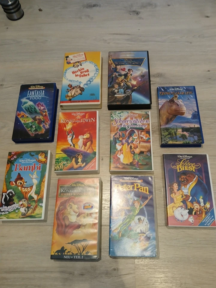 ✨️🏰 10x🇩🇪 Walt Disney Klassiker VHS Filme König Der Löwen Pan Herbie Sammlung - Bild 1 von 4