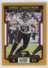 2023 Score Gold Chris Lindstrom #41 0b3