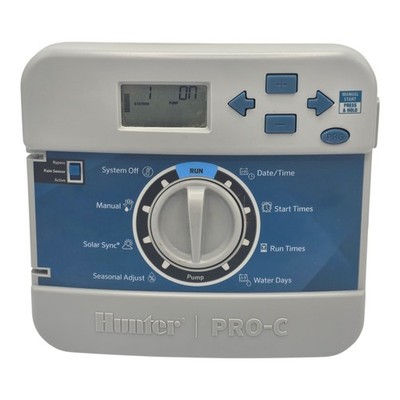 Hunter Pro-C Irrigation Sprinkler Controller PC-400 Replacement Panel SOLAR SYNC