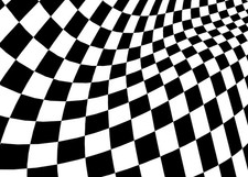 7x5ft Fabric Black and White Checkered Backdrop Racing Chess Board Texture
