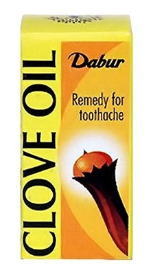 2 Pack Dabur Herbal Lavang Ka Tel 2ml Clove Oil for Toothache Relief Pain Oil